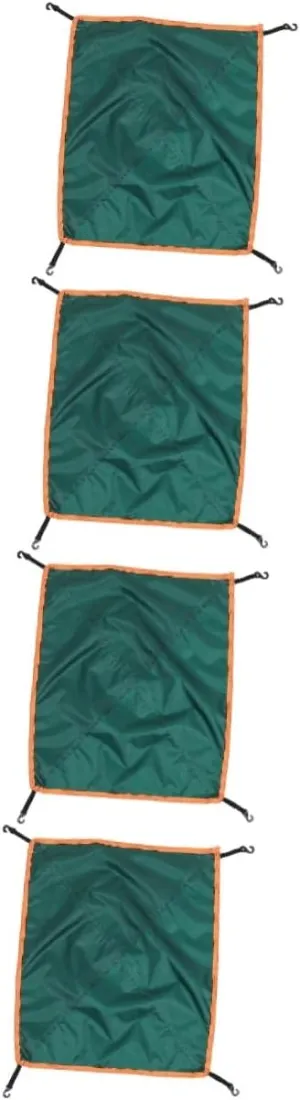 BESPORTBLE 4pcs Outdoor Tent Rain Cover Reusable Camping Tent Sun Shelter Oxford Fabric
