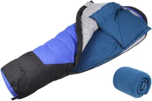 BESPORTBLE Fleece Camping Sleeping Bag 180x75cm Waterproof Lightweight with Storage Sack for Outdoor