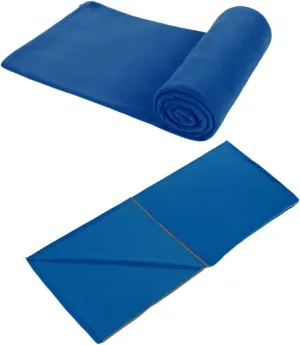 BESPORTBLE Lightweight Compact Hiking Sleeping Bag 180x75cm Waterproof Fleece Camping Bag for Summer Blue