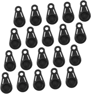 BESPORTBLE Shade Cloth Tarp Clips Camping Tent Clips Heavy Duty Lock Grip Small Tent