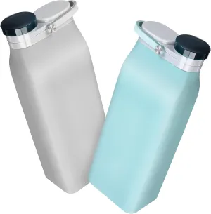 BESPORTBLE Silicone Cup Collapsible Design Leakproof Bottle Lightweight and Foldable for Sports and Outdoor