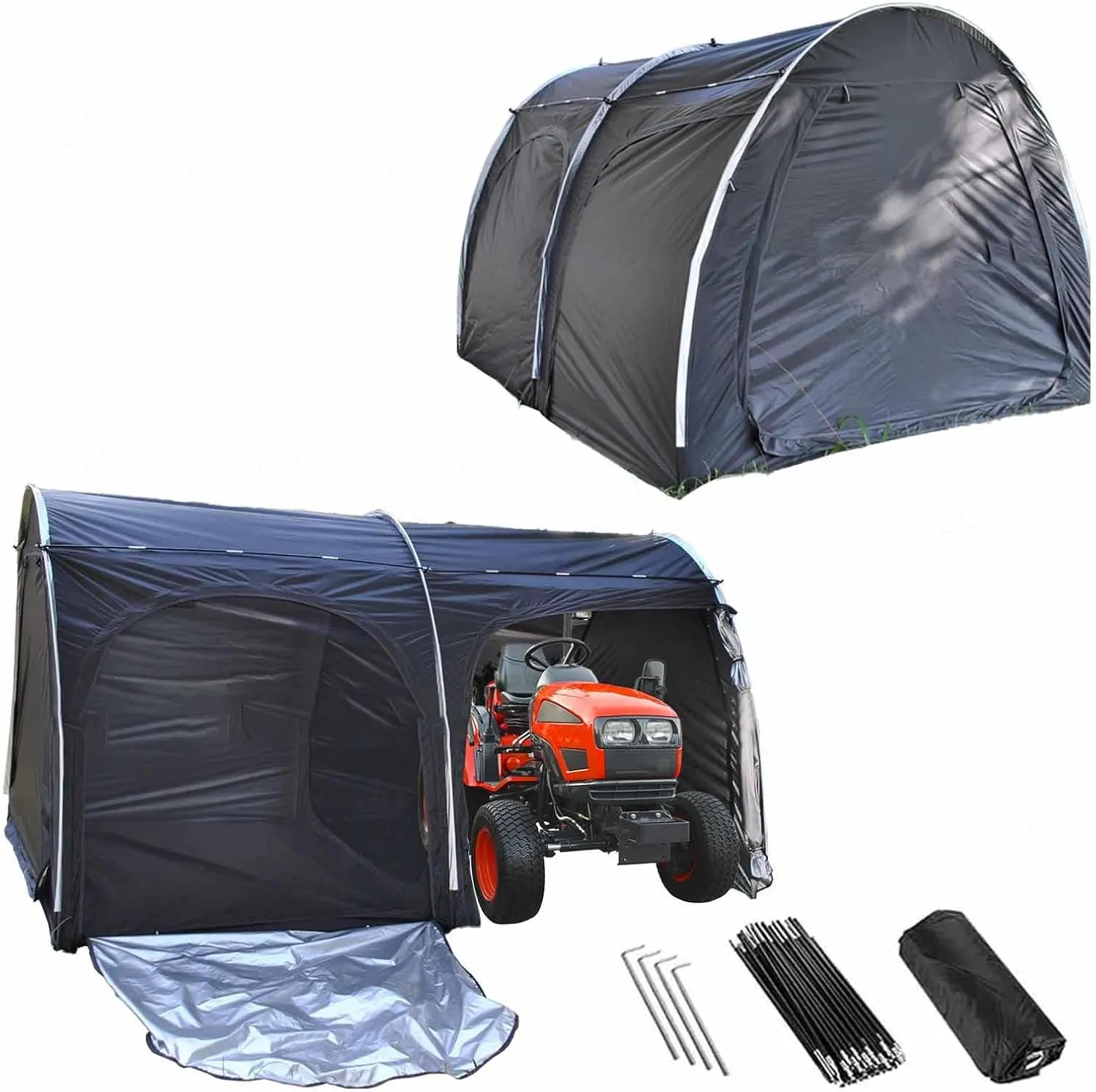 Bicycle Shed with Ventilation Mesh Bike Storage Shed for Patio Furniture, Bicycle, Motorcycle Outdoor Bicycle Storage Bike Storage Tent