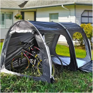 Bicycle Tent with Ventilation Mesh Bike Storage Shed Protect Against Wind, Rain, Snow, Dust Motorcycle Shed Bike Storage