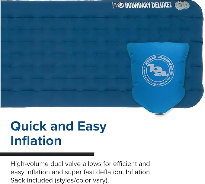 Big Agnes, Boundary Deluxe, Insulated Sleeping Pad