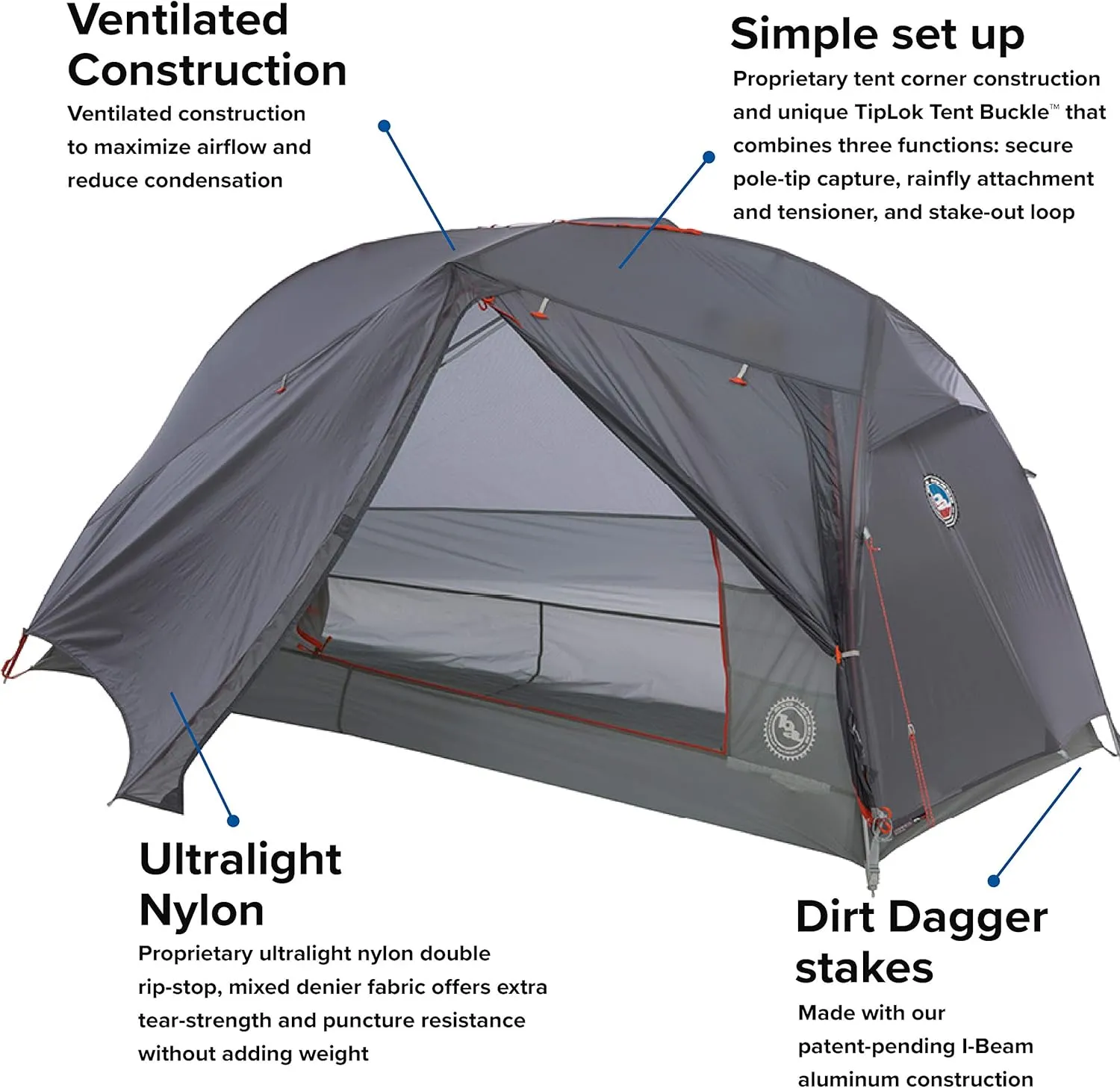Big Agnes Copper Spur HV UL Ultralight Bikepacking Tent