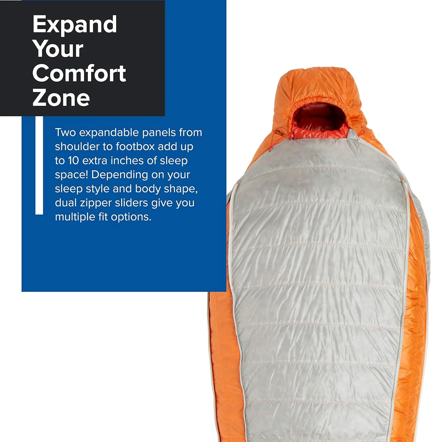 Big Agnes Torchlight UL Expandable Down Mummy Sleeping Bag