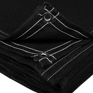 Black Mesh Replacement Tarp - 7 Foot x 22 Foot