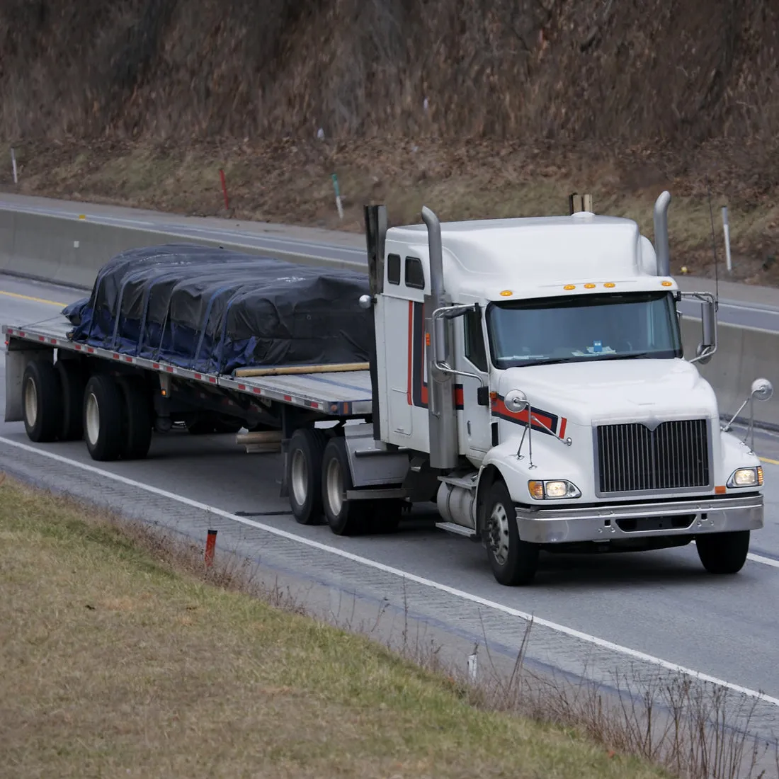 Black Mesh Replacement Tarp - 7 Foot x 22 Foot