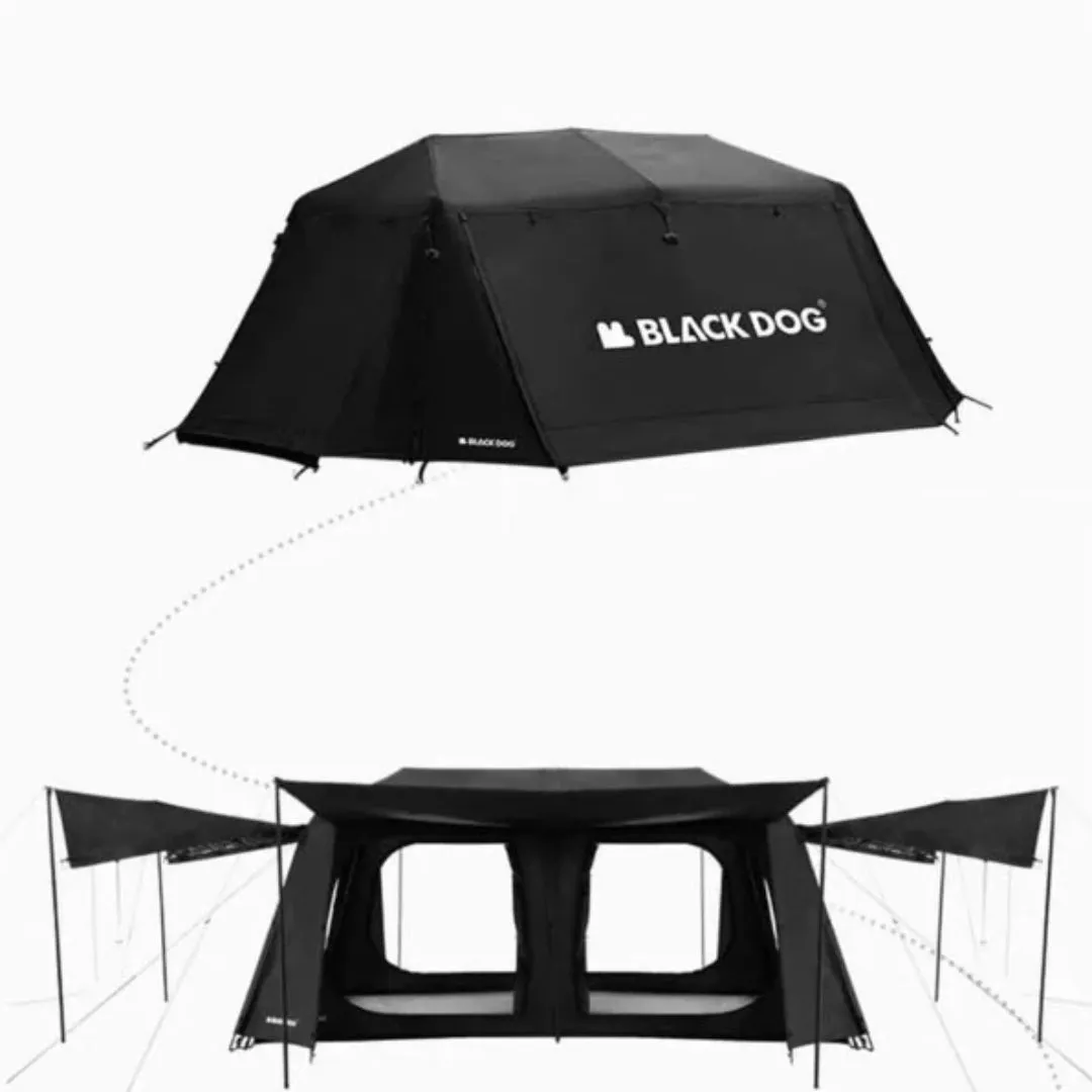 Blackdog One Bedrooms & One Living Room Automatic Tent 2.0