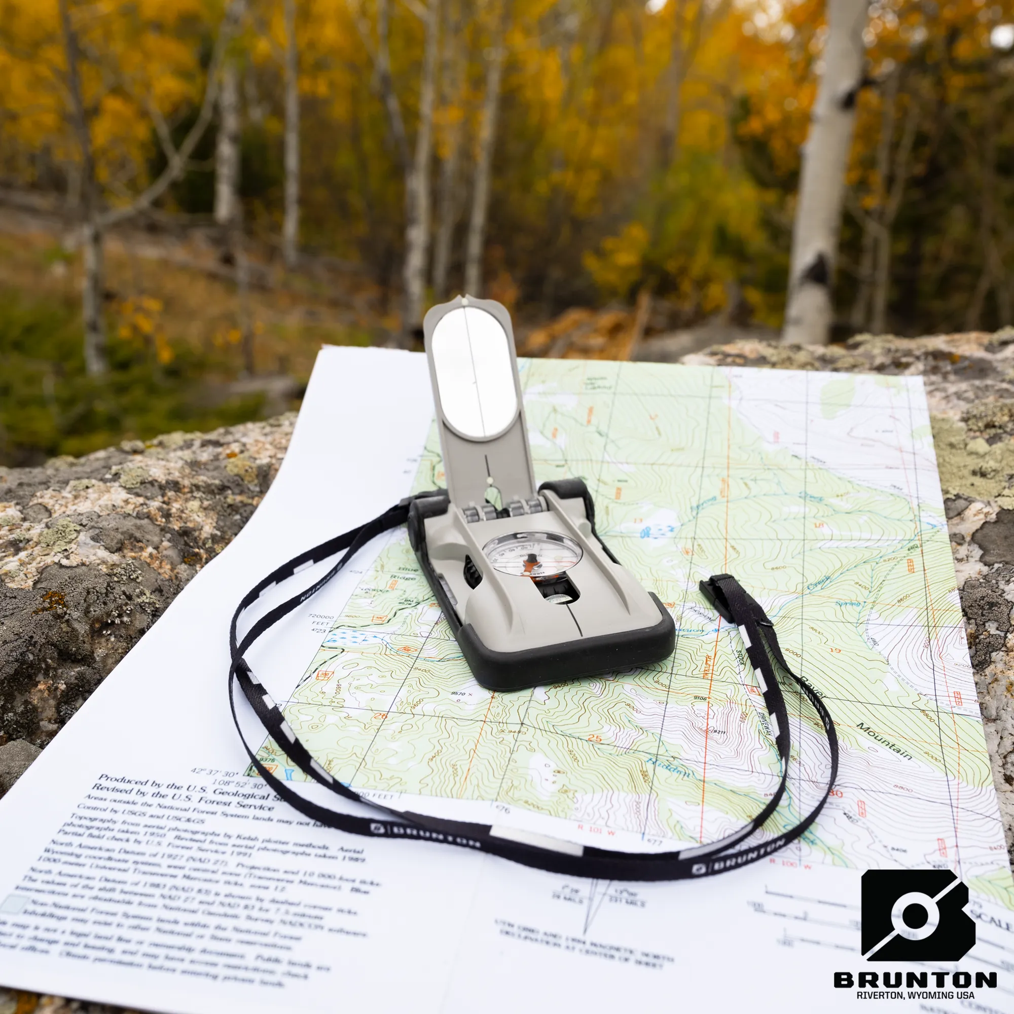 Brunton TruArc 20 Glow Compass with Clinometer