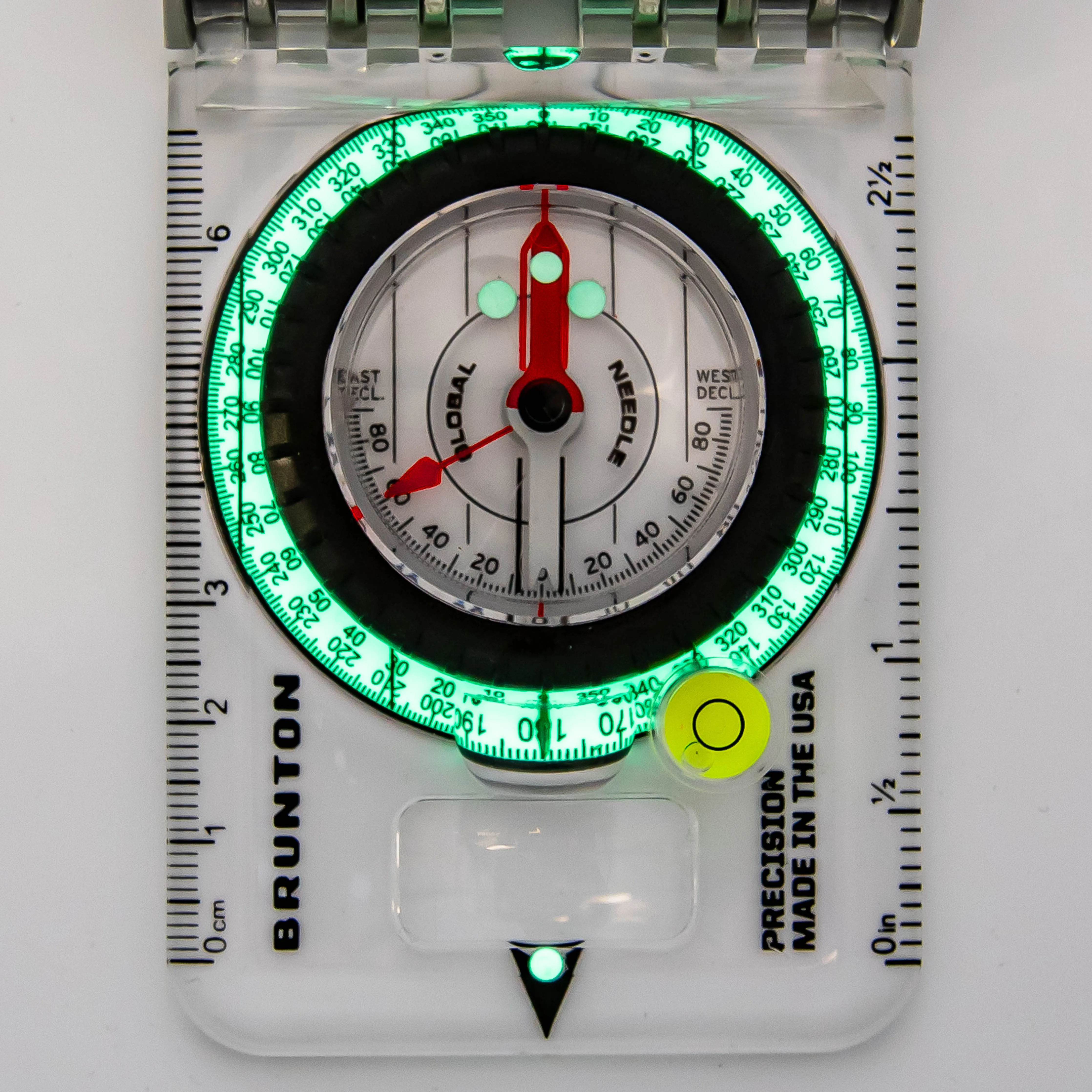 Brunton TruArc 20 Glow Compass with Clinometer