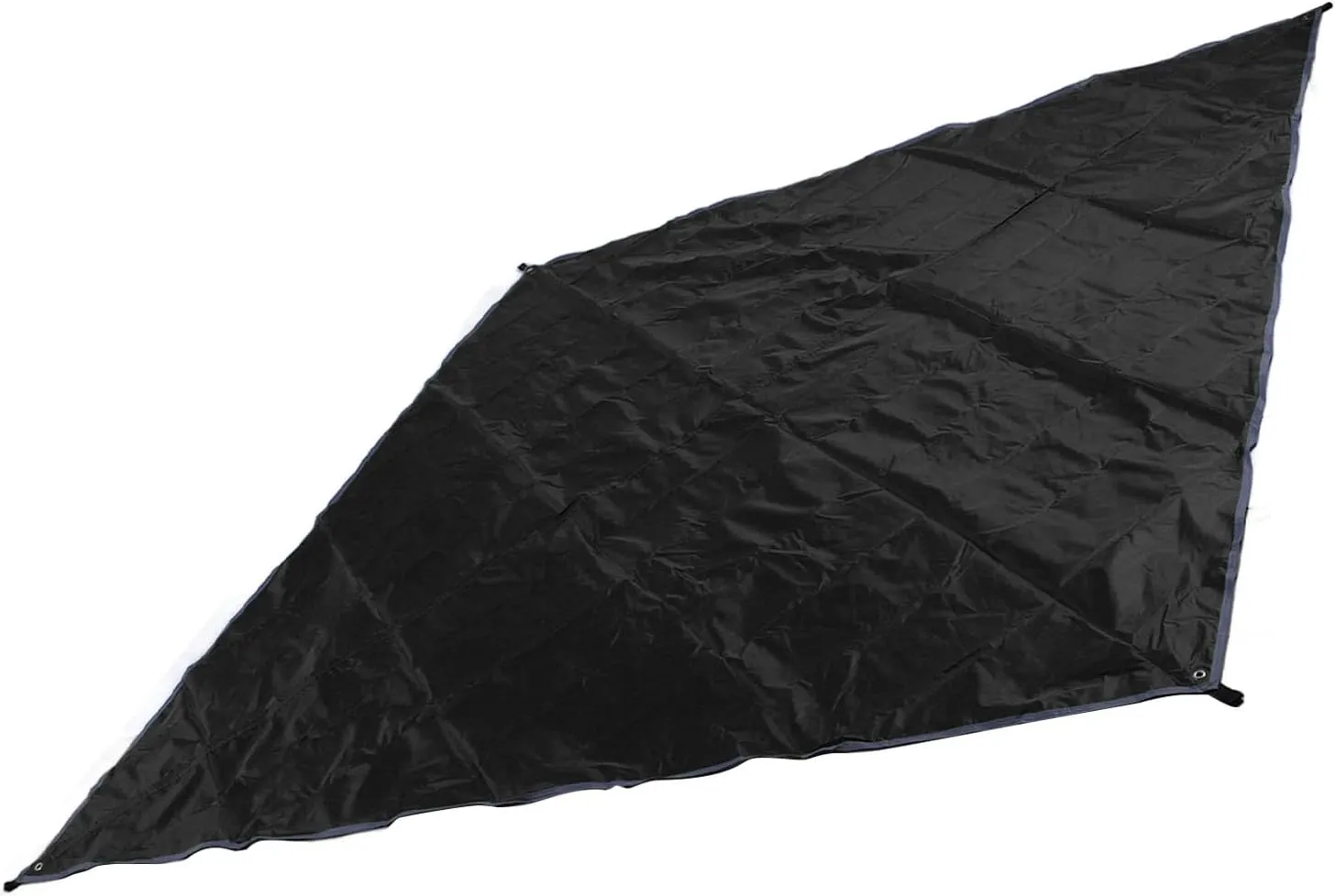 Camping Canopy Multifunctional Quadrangle Sunscreen Tent Tarp Outdoor Hammock Tent for Camping Outdoor Beach (Black)