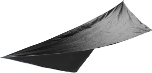 Camping Canopy Multifunctional Quadrangle Sunscreen Tent Tarp Outdoor Hammock Tent for Camping Outdoor Beach (Black)