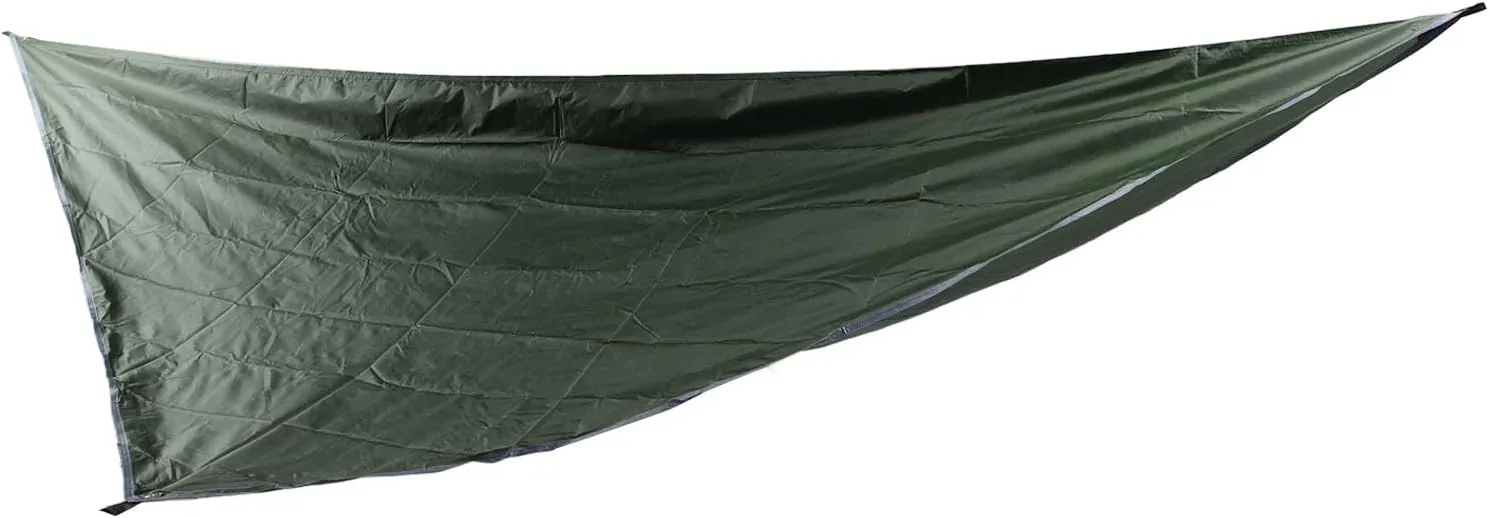 Camping Canopy Multifunctional Quadrangle Sunscreen Tent Tarp Outdoor Hammock Tent for Camping Outdoor Beach (OD Green)