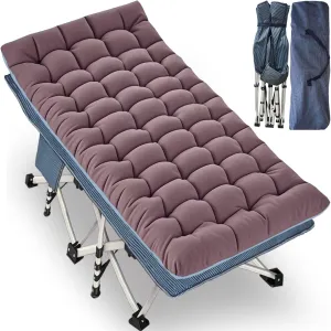 Camping cot with Mattress Comfortable 4
