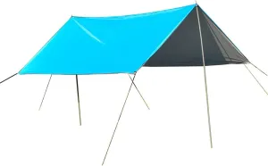 Camping Hammock Tarp, Camping Tarp Rain Fly Tent Waterproof Rainfly Shelter, Sunshade Portable Beach Sun Shelter for Camping, Hiking, Sun Shelter, Folding Pergola Canopy