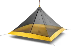 Camping Inner Tent Ultralight 3-4 Person Outdoor 20D Nylon Sides Silicon Coating Pyramid Large Tent Camping 4 Season