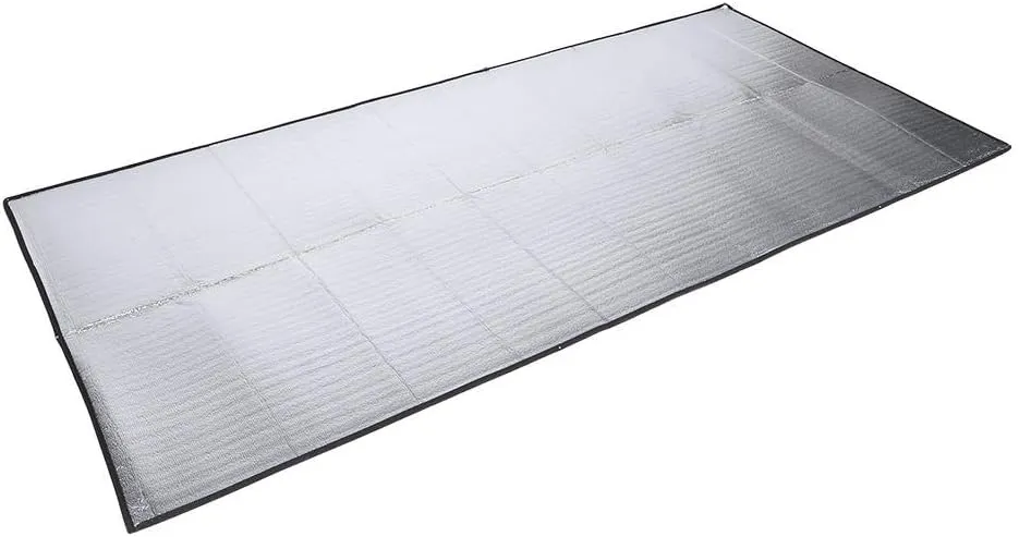Camping Mat, Lightweight Portable Foldable Good Thermal Insulation 3 Types Outdoor Camping Tent Mat Sleeping Mattress Moistureproof Aluminum Foil EVA Pad