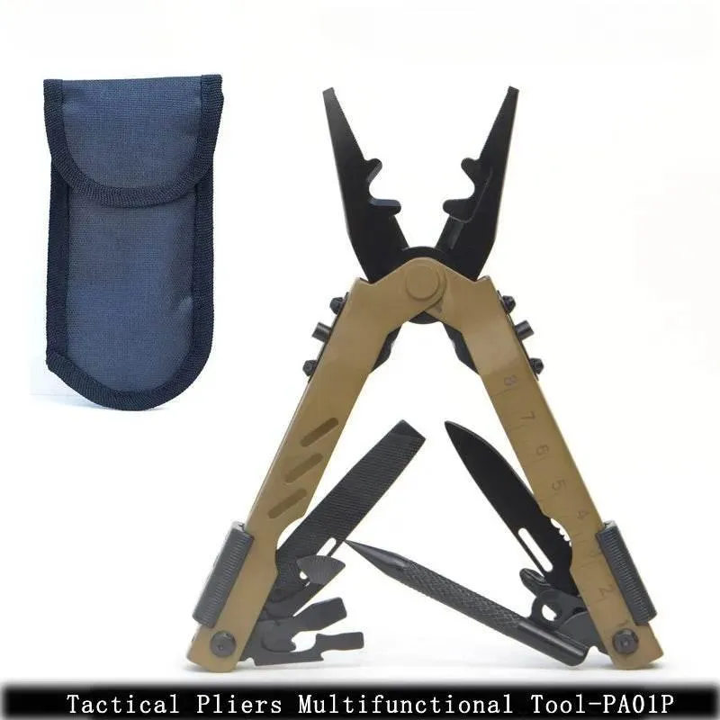 Camping Multi-Tool Knife Pliers - Foldable  Versatile