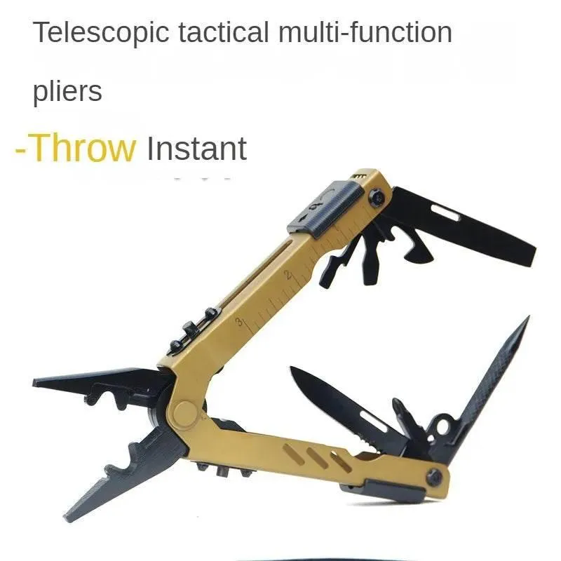 Camping Multi-Tool Knife Pliers - Foldable  Versatile