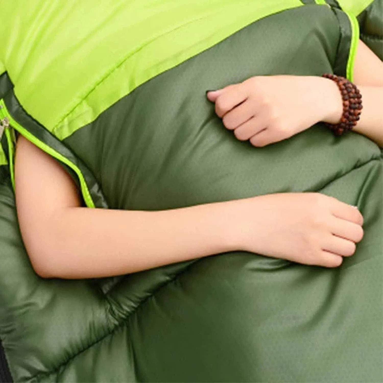 Camping Sleeping Bag 3-Season Comfort Single Backpacking Sleeping Bags for Adults- Camping Gear Equipment Traveling and Outdoors Survival Equipment