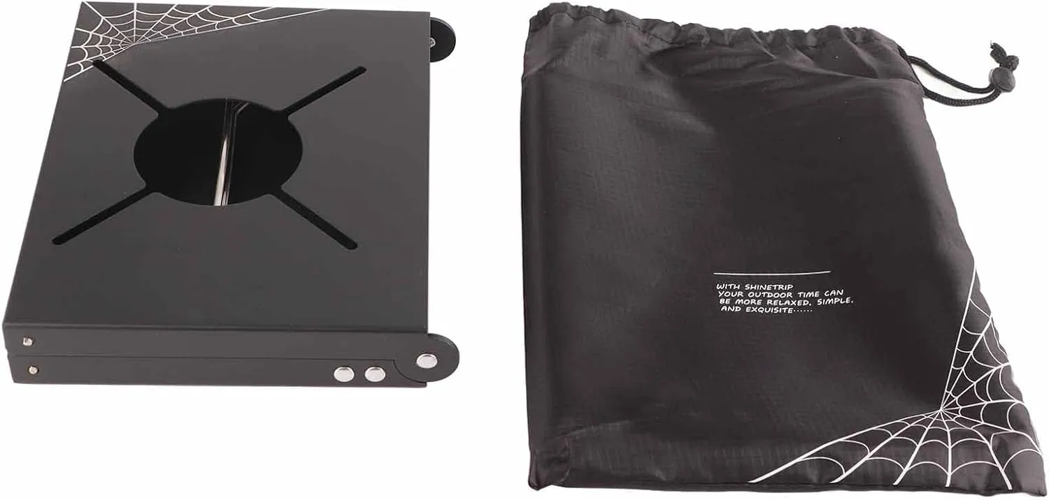 Camping Table,Foldable Camping Table, Picnic Table Aluminum Alloy Foldable Portable Mini Camping Stove Table with Storage Bag for Outdoor