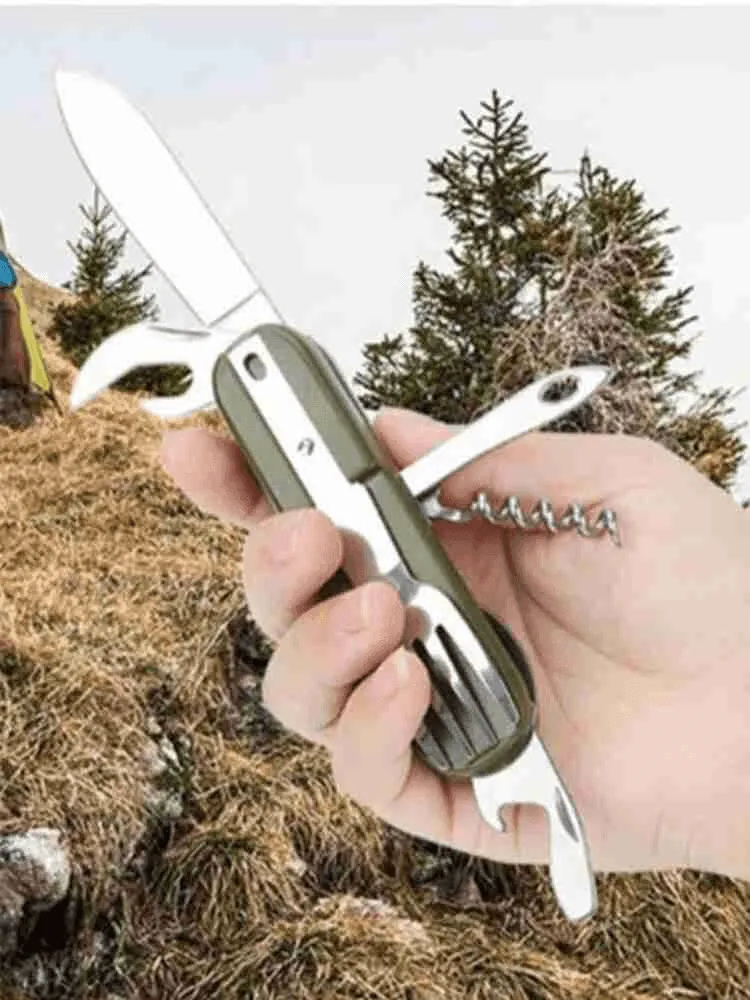 Camping Tableware Set - All-in-One Outdoor Cooking Kit