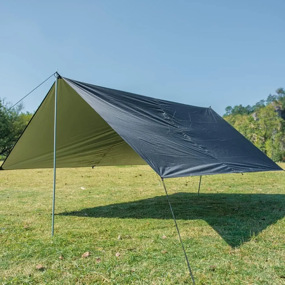 Camping Tarp Hammock Rain Fly Proof for Outdoor Activities (300 * 400cm)