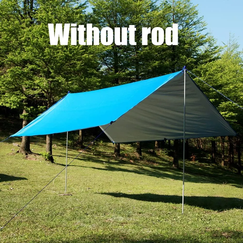 Camping Tarp Hammock Rain Fly Proof for Outdoor Activities (300 * 400cm)