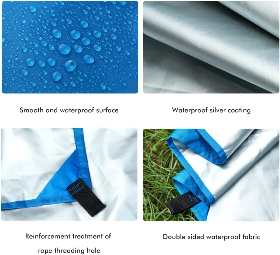 Camping Tarp Hammock Rain Fly Proof for Outdoor Activities (300 * 400cm)