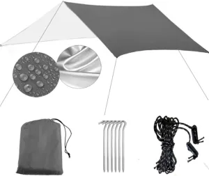 Camping Tarp Hammock Rain Fly Proof for Outdoor Activities (300 * 400cm)