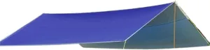 Camping Tent Awning Awning Beach Outdoor Camping Garden Awning Awning Hammock Rainproof Canopy Waterproof Tent Shade (Blue One Size)