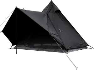 Camping Tent, Cotton Canvas Camping Pyramid Tent, Family Tent Double Layer Outdoor Tent, Perfect ?for Backpacking, Camping, Hiking, Bushcraft, Travel, Winter Camping