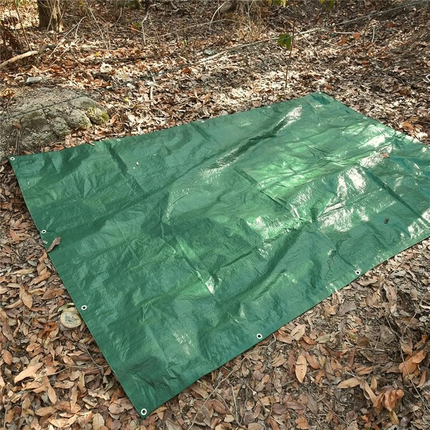 Camping Tent Ultralight Waterproof Sun Shelter Garden Awnings for Outdoor Canopy Awning Cloth Tent Tarpaulin Canvas Truck Car Tarp Sheet (Size : 1.7X2, 2.3X4.0M