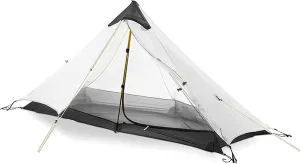 Camping Tent Waterproof,1 Person / 2 Person Backpack Waterproof Double Layer Tent Ideal for Camping,Backpacking and Hiking