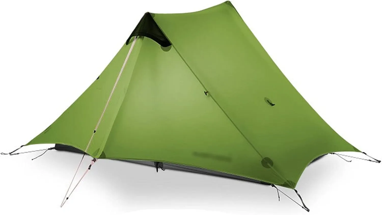 Camping Tents,2022 New 2 Person Ultralight Camping Tent 3 Season Professional 15d Rodless Tent (Color : Green 2P, Size : 4 Season)