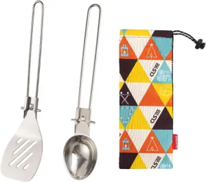 Camping Utensil Cooking Folding Outdoor Fork Set BBQ Camping Cooker