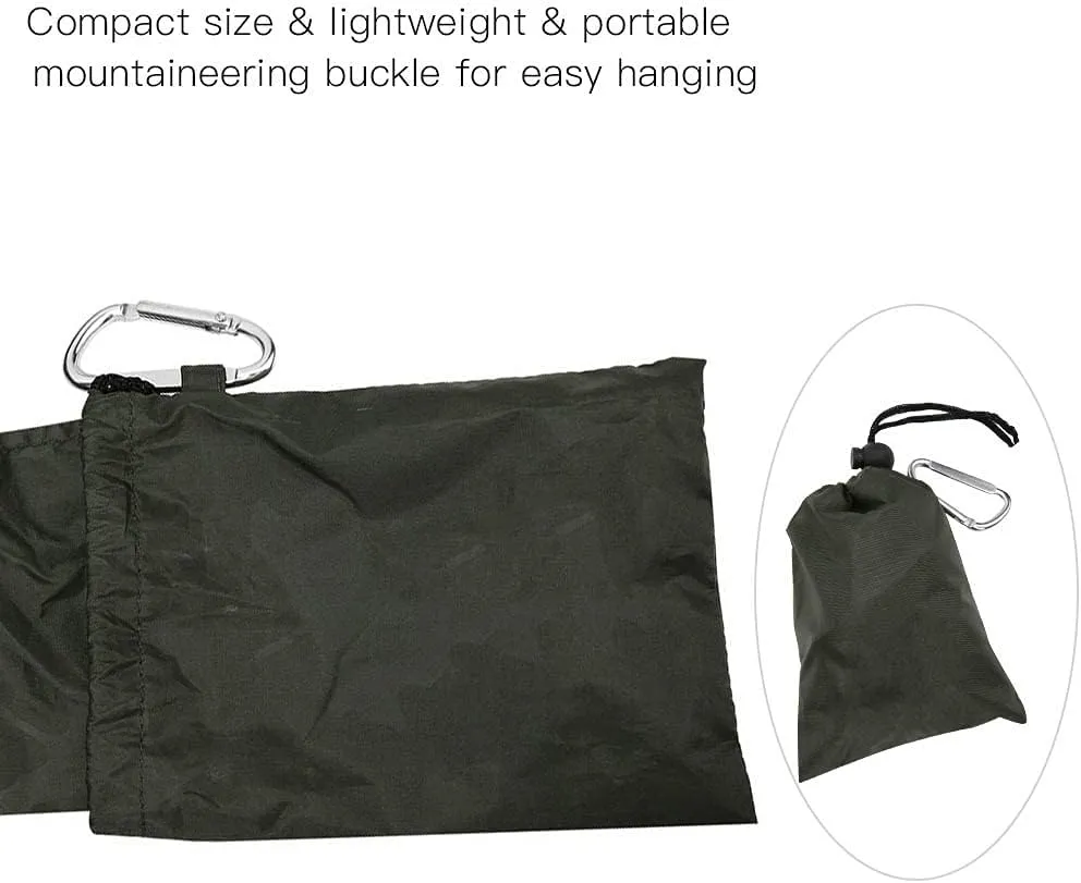 Camping Waterproof Storage Bag, PVC Outdoor Foldable Barrel Dry Bag, Boat Fishing Backpack for Camping Hiking Beach Travel Fishing (20L)