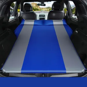 Car Automatic Inflatable Bed for Jeep Compass 2017 2018 2019 2020 2021 2022 2023 2024, Portable Movable Thickened Trunk Sleeping Bed Outdoor Camping Hiking Air Mattress,Blue