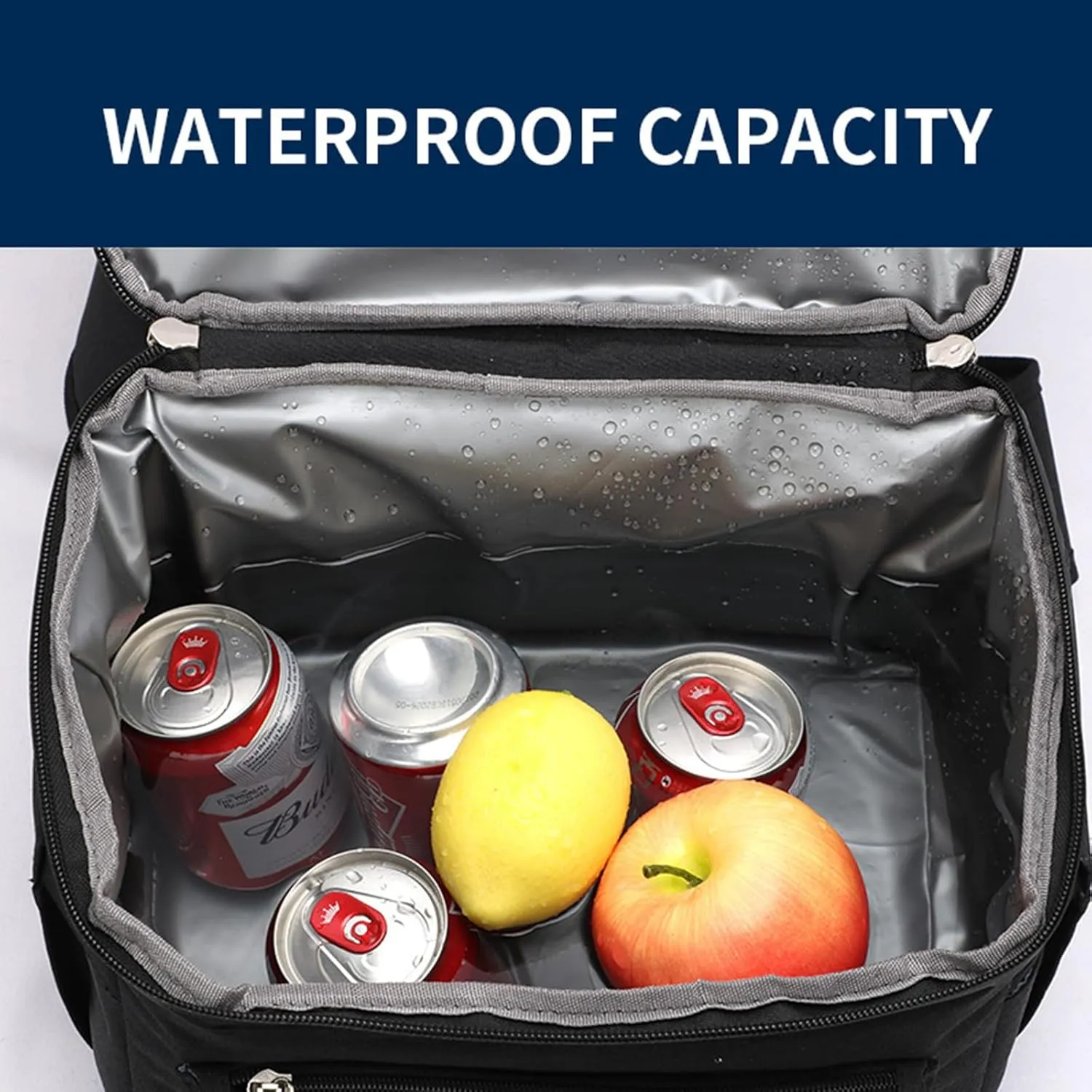 Car Camping Coolers for Lexus ES/GX/is/LBX/LC/LM/LS/LX/NX/RC/RX, Waterproof Portable Cooler, Leak Proof Picnic Insulated Bag, Ultra-Light Premium Ice Chest Box,A-Black