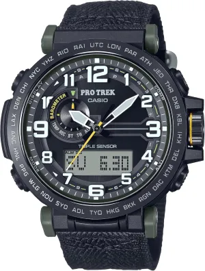 Casio PRG601 Series | Pro Trek | 100M WR | 1/100 SEC Stop Watch | Compass/Alt/Baro-Thermo | Tough Solar Power/Atomic Timekeeping | 1-100 SEC Stopwatch | Countdown Timer | World Time