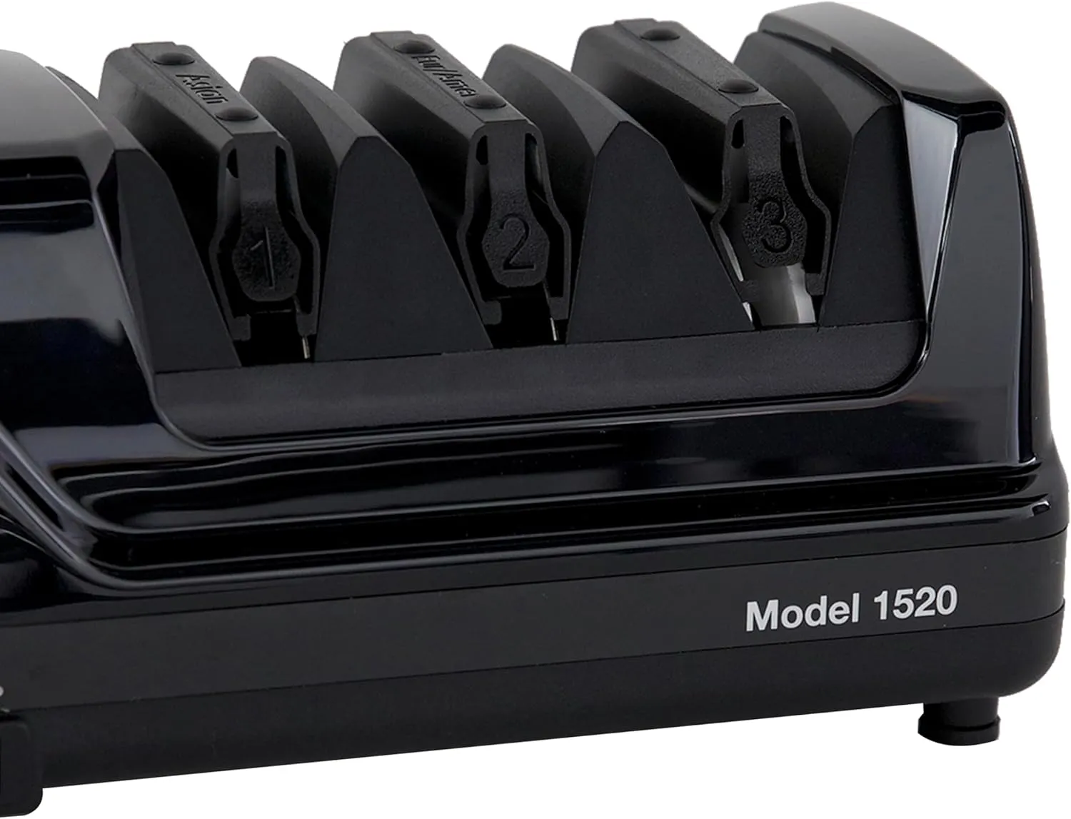 Chef’sChoice Professional Electric Knife Sharpeners AngleSelect for 15- and 20-Degree Straight-Edge and Serrated Knives with Diamond Abrasives & Precision Angle Control, 2-Stage, Black