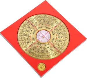 Chinese Compass Taoist Compass Metal Construction Pan Supplies for Feng Shui