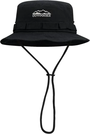 CLAPE Bucket Hat Lightweight Breathable UPF 50  UV Protection Wide Brim Foldable Fishing Hat Outdoor Camping Hiking Sun Hat