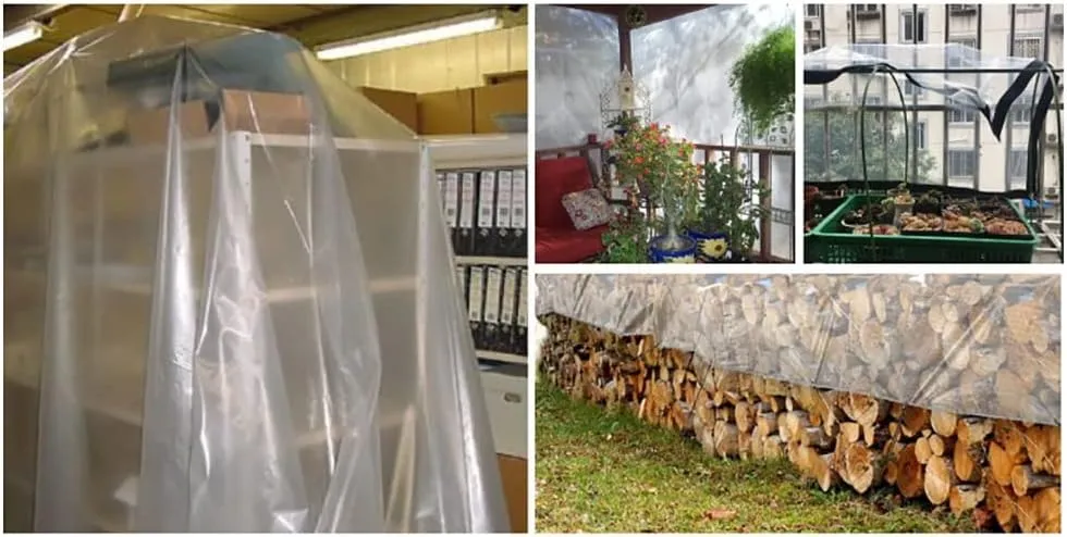 Clear Tarps in Multiple Sizes Transparent Tarpaulin Waterproof Tarpaulin 00% UV & Weather Resistant Vinyl Coated PVC Tarps/Perfect for Curtains (Color : Clear, Size : 3 * 10m)