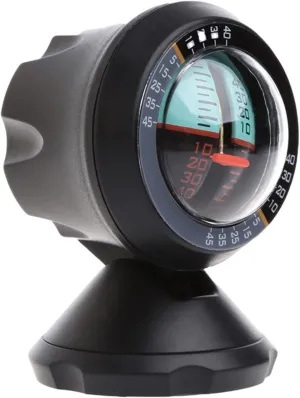 Clinometers Multifunctional Automobile inclinometer, Outdoor Measuring Tool, Vehicle Compass.