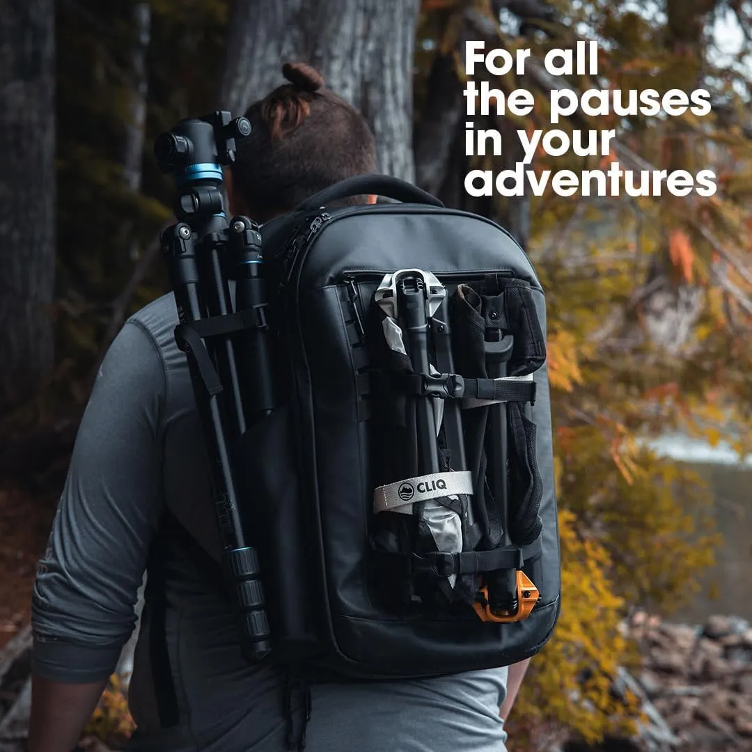 CLIQ Portable Chair - Lightweight Folding Chair for Camping - Supports 300 Lbs - Perfect for Outdoor Adventures