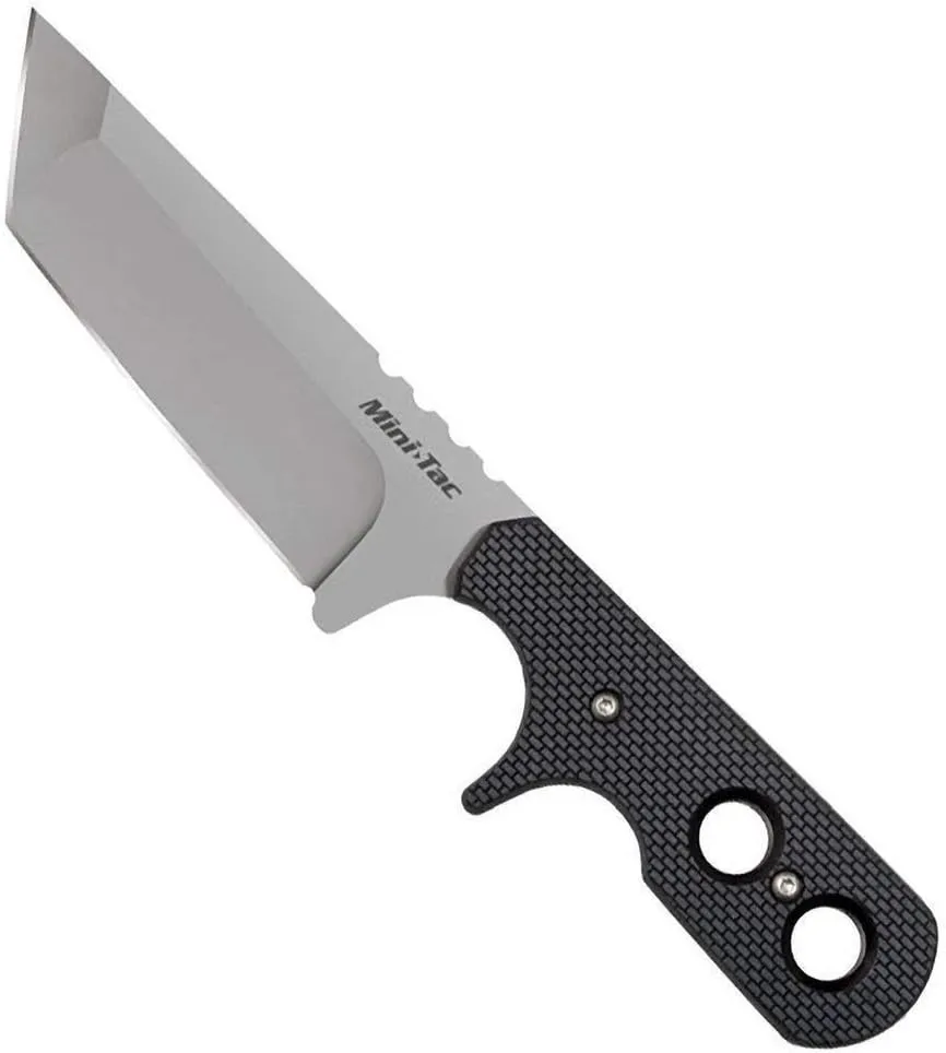 Cold Steel 49HTFSZ Mini Tac Tanto Serrated