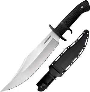 Cold Steel Marauder 9" Japanese AUS8A Clip Point Blade 5.125" Kray-Ex Handle Tactical Outdoor Hunting Fixed Blade Knife w/Secure-Ex Sheath