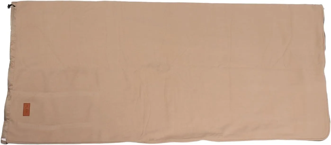 Comfortable Sleeping Bag Blanket, Ultra Thick Travel Blanket, Soft Outdoor Liner for Hiking, Camping, Backpacking, and Travel – Machine Washable and Lightweight